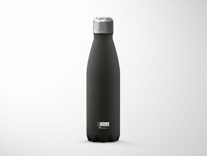 Produktbild iDrink Thermosflasche schwarz 500ml (0.50 l)