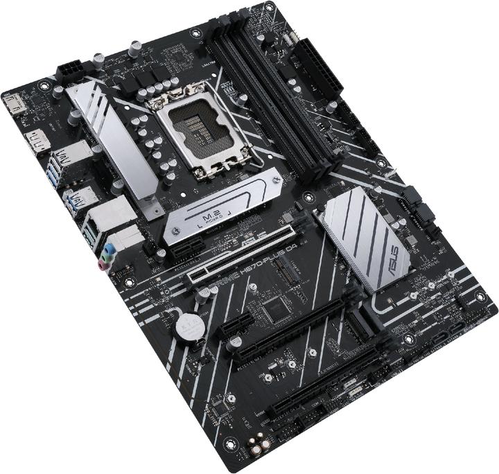 Actual product image ASUS PRIME H670-PLUS D4 (LGA 1700, Intel H670, ATX)