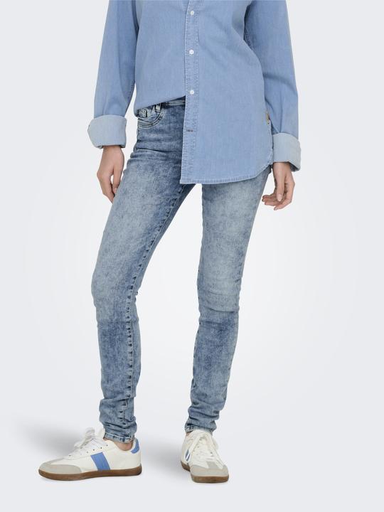 Actual product image Only Onlblush Mid Sk Ank Db Dnm Tai (XS)