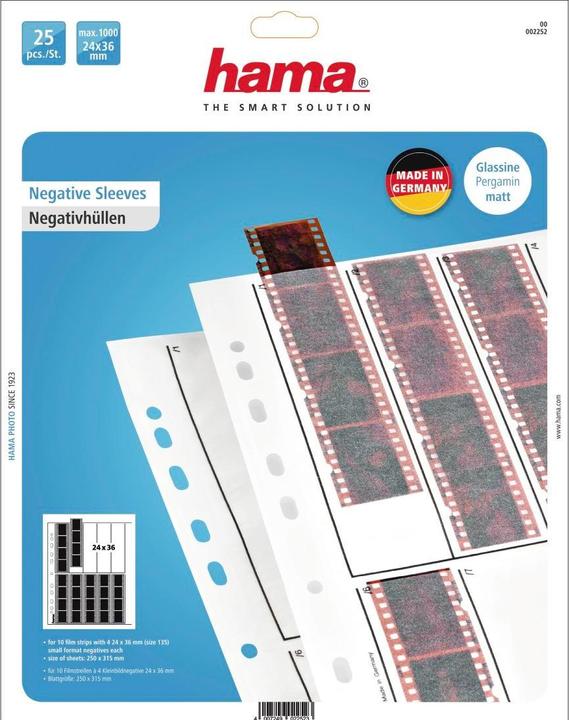 Actual product image Hama Negative envelopes (31.5 x 25 cm, 25 x)