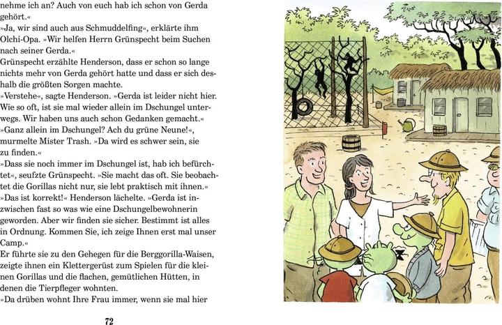 Produktbild Die Olchis. Safari bei den Berggorillas (Deutsch, Erhard Dietl, 2014)