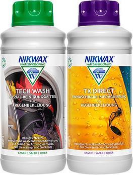 Produktbild Nikwax Set Tech Wash & TX.Direct Wash-In 2 x 1 l (10 Waschgänge, Flüssigwaschmittel)