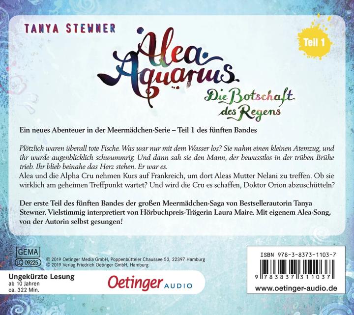 Actual product image Alea Aquarius (Guido Frommelt, Jonatan Frieden, Frank Gustavus, Claudia Carls, Laura Maire, German)