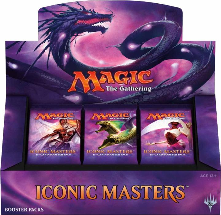 Produktbild Magic the Gathering Iconic Masters Booster Box - EN (Englisch, Booster Display)
