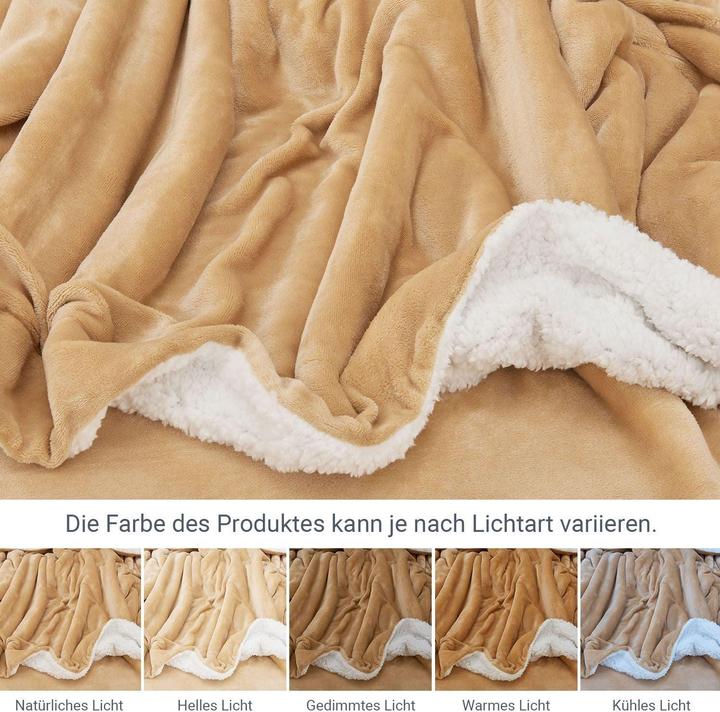 Produktbild Juskys Fleecedecke (150x200 cm)