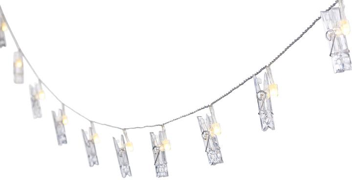 Produktbild Lunartec LED-Foto-Clips-Lichterkette (1 m)