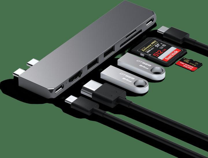 Produktbild Satechi Pro Hub Slim (USB-C, 7 Ports)