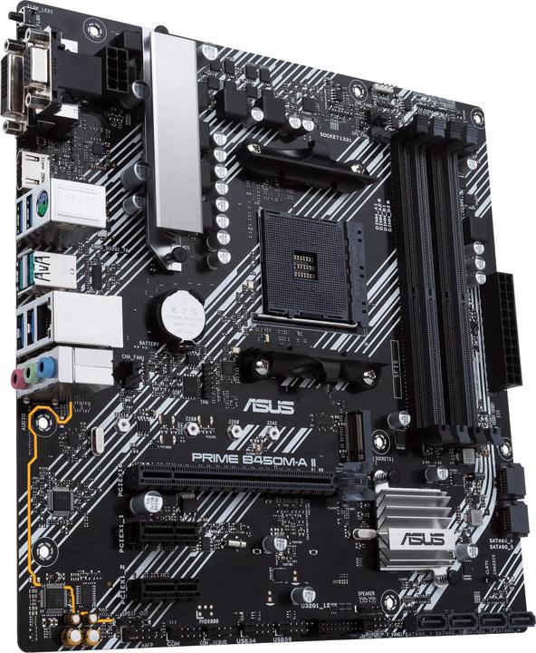 Immagine prodotto ASUS PRIME B450M-K II (AM4, AMD B450, mATX)
