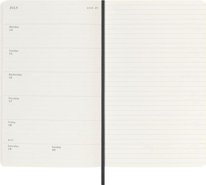 Image du produit Moleskine Agenda des élèves (13 x 21 cm, Anglais)