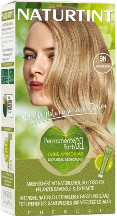 Image du produit Naturtint Gel colorant capillaire permanent 9N blond miel sans ammoniaque (9N Blond miel)