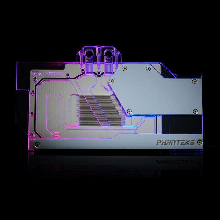 Actual product image Phanteks Glacier RTX 3090Ti GPU Water Block MSI, D-RGB - Backplate