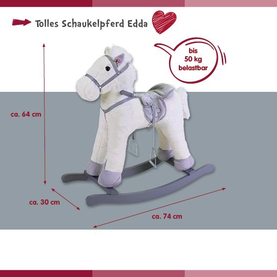 Produktbild Knorrtoys Schaukelpferd "Edda"