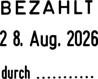 Actual product image Trodat Text and date stamp