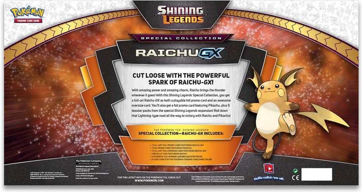 Produktbild Pokémon Raichu GX Kollektion (Deutsch, Booster Pack)