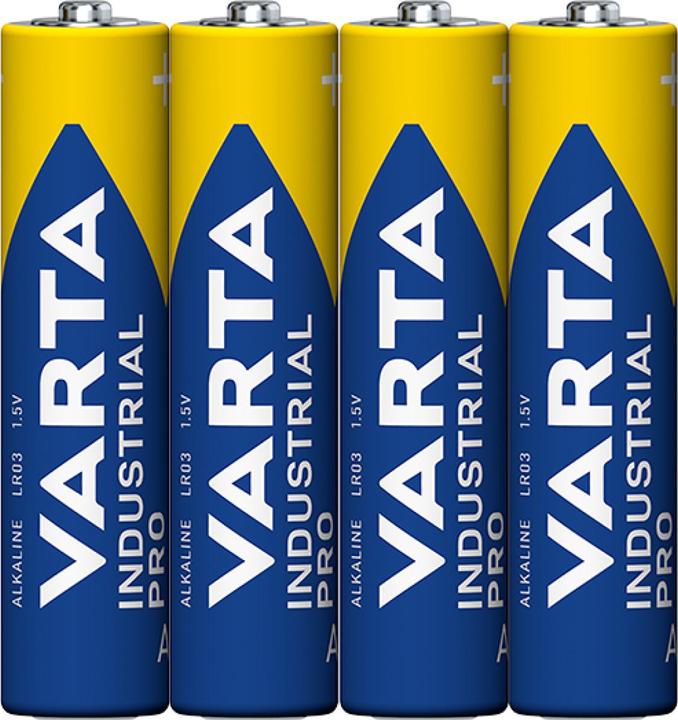 Actual product image Varta Industrial (4 pcs., AAA, 1250 mAh)