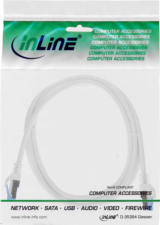 Immagine prodotto InLine Cavo di rete (S/FTP, CAT6a, 1 m)