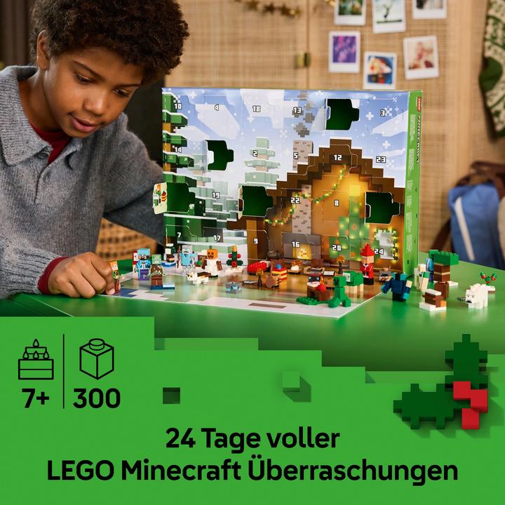 Produktbild LEGO Adventskalender 2025 (LEGO Minecraft, 21280)