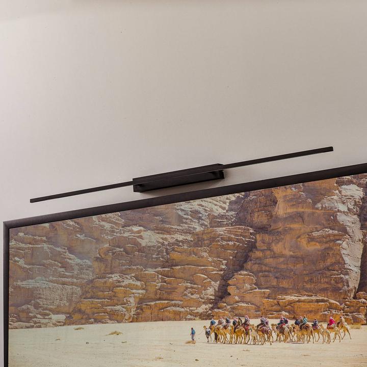 Image du produit Lucande ROTHFELS Rothfels Tolu LED lampe à tableau, noir, 138 cm (3000 lm)