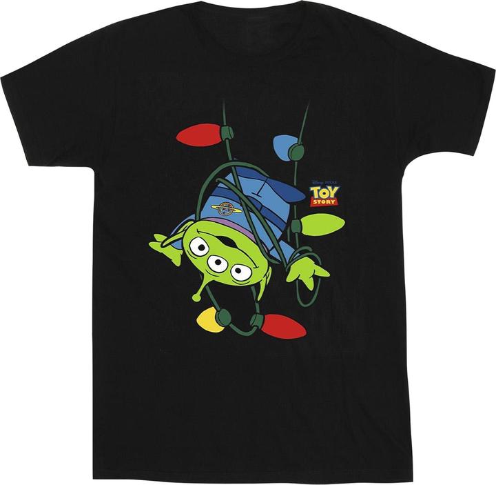 Disney Toy Story Christmas Lights Aliens TShirt