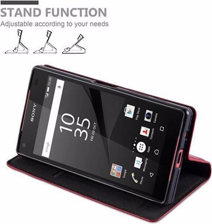 Produktbild Cadorabo Book Invisible Magnet Cover (Sony Xperia Z5 Compact)