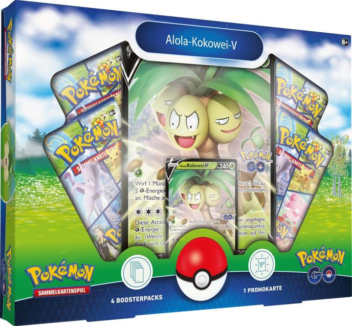 Produktbild Pokémon Pokemon Go V-Box (Deutsch, Booster Pack)