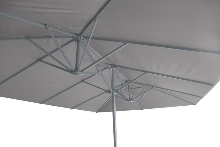 Actual product image Leco Rechteck-Doppelsonnenschirm anthrazit (2.70 m)