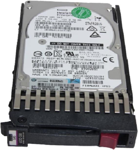 Actual product image HPE 787646-001 (0.60 TB, 2.5")