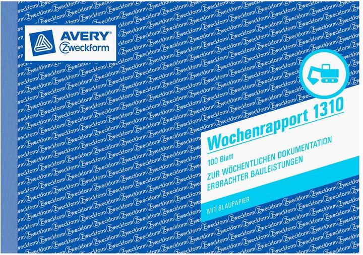 Produktbild Avery Wochenrapport (100 x)