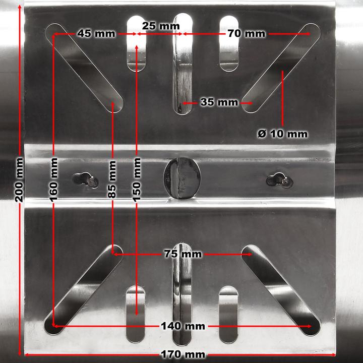 Actual product image Wiltec 24L INOX PRESSURE TANK Vessel WATER Natural Rubber Domestic Waterworks Stainless Steel (Domestic water pump)