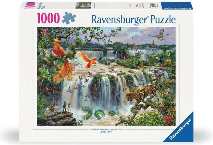 Actual product image Ravensburger Puzzle 12001090 - Fantastic waterfall of Iguazú - 1000 pieces jigsaw puzzle for (1000 pieces)
