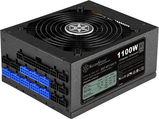 Silverstone SST-ST1100-TI v1.1 Strider 80 PLUS Titanium, modular - 1100 Watt (1100 W)