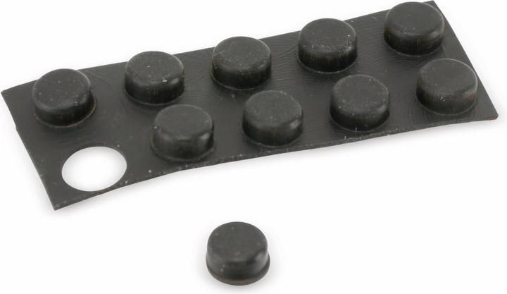 Produktbild Eneroid Gerätefuss, 6x3mm, selbstklebend, 10St. (Gehäuse)