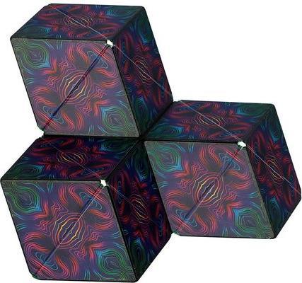 Actual product image Shashibo GeoBender Cube Spaced Out (Multilingual)