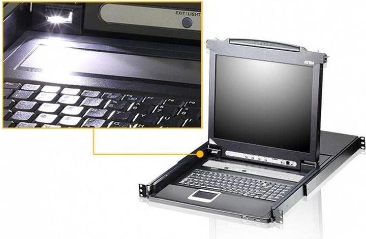 Actual product image Aten CL5716IM Keyboard/Video/Mouse (KVM) Switch Rack Mount