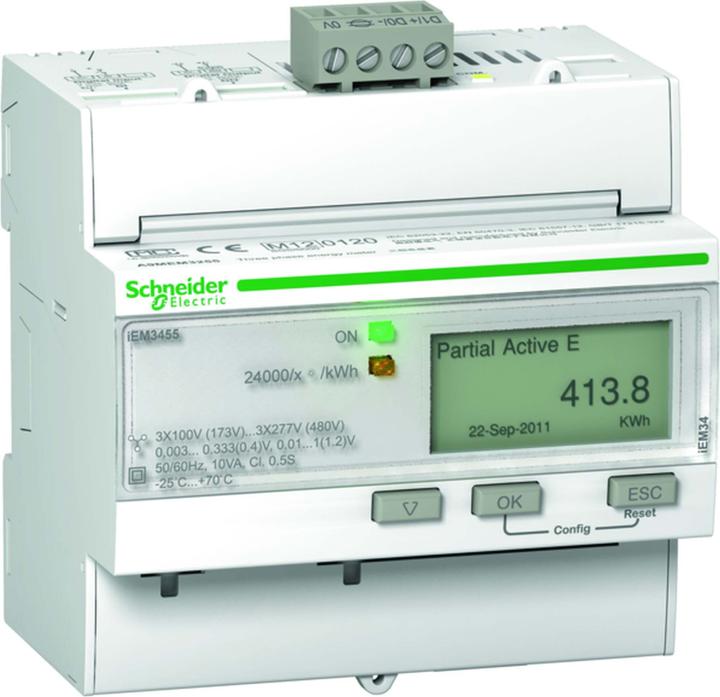 Actual product image Schneider Electric Energy meter IEM 3P
