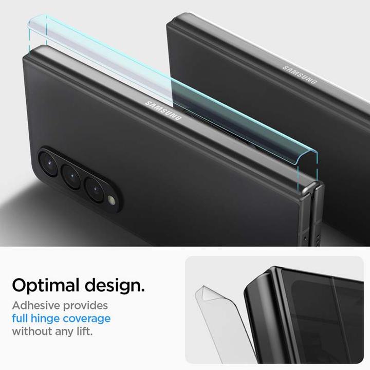 Image du produit Spigen Screen Protector GLAS.tR Full Cover Glass + Hinge Film (1 pièce(s), Samsung Galaxy Z Fold4)