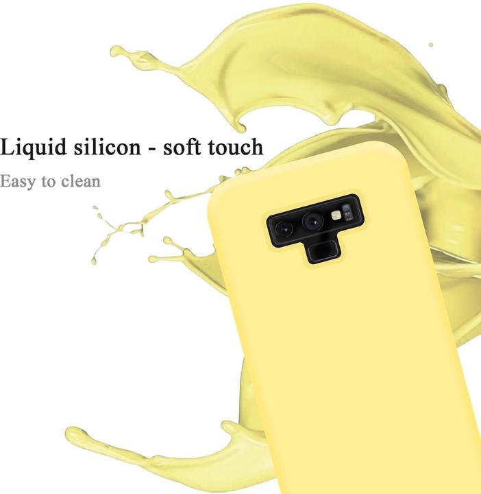 Actual product image Cadorabo TPU Liquid Silicone Case Cover (Samsung Galaxy Note 9)