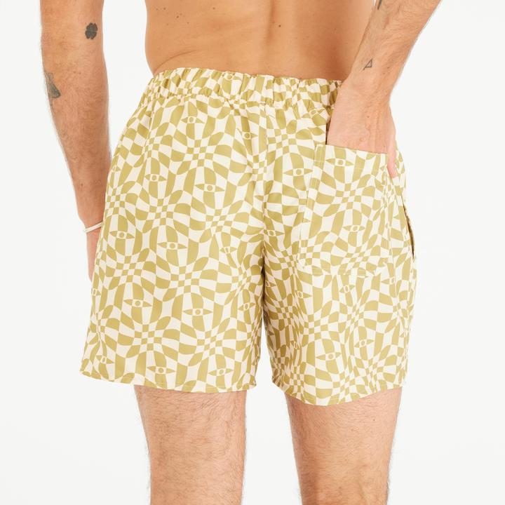 Actual product image Olaian Men’s Swim Shorts Surf 100 15” Short - Psychodam (XL)
