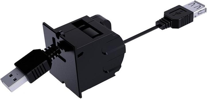 Produktbild Bachmann Custom Module Rahmen Kabelauszug USB A 2.0 (1 x, USB-A, 0.50 m)