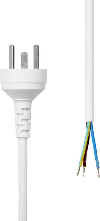 Actual product image ProXtend Power Cord Denmark EDB to Open End 15M White (15 m)
