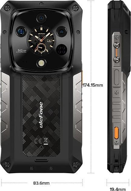 Productafbeelding Ulefone ARMOR 28 ULTRA 5G 16/1TB BLACK (1000 GB, Zwart)