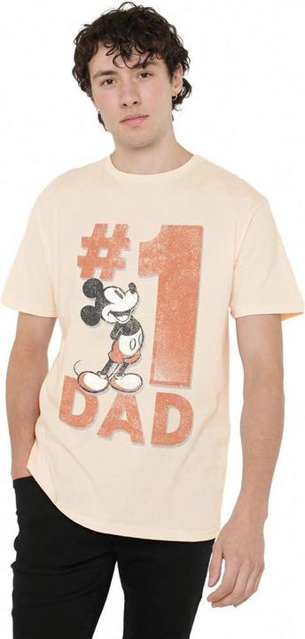 Immagine prodotto Disney Number 1 Dad Maglietta Topolino Uomo (XL)