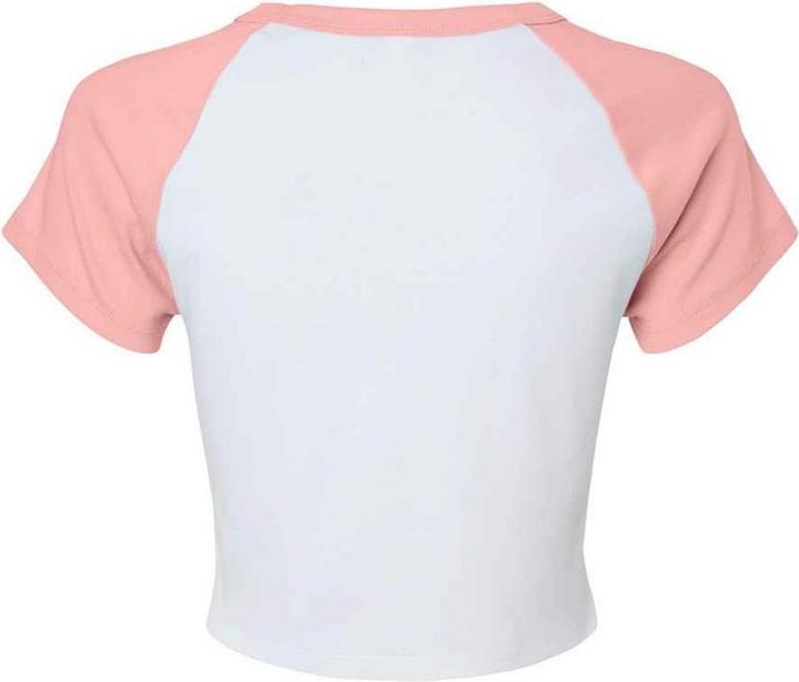 Immagine prodotto Bella Canvas Maglietta Corta Raglan Donna (L)