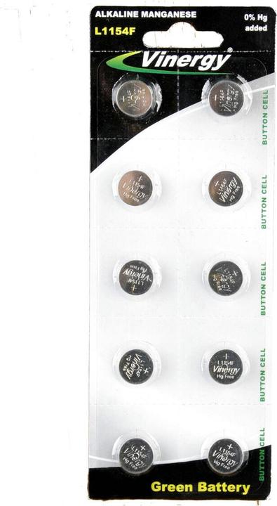 Actual product image Vinnic Battery button cell VINERGY AG 13 (pack of 10) (10 pcs., LR44)