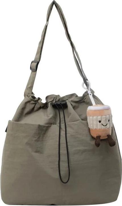 Actual product image Only-Bags.Store Nylon Shoulder Bag Lightweight Bag Large Capacity Commuter Tote Bag Crossbody Bag