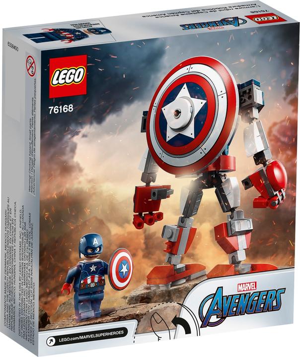 Produktbild LEGO Captain America Mech (76168, LEGO Marvel)