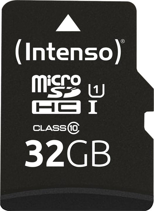 Immagine prodotto Intenso UHS-I Premium (2-Pack) (32 GB, microSDHC, U1, UHS-I)