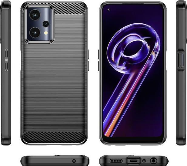 Actual product image MU Style Carbon Fiber TPU Softcase Series (Realme 9 Pro)