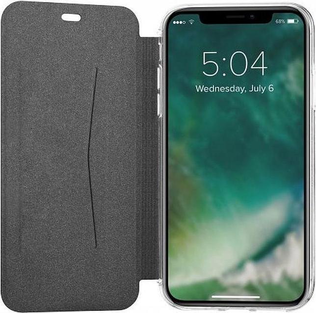 Image du produit Xqisit Flap Cover Adour noir transparent (Apple iPhone XS Max)