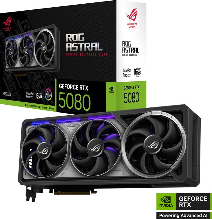 Image du produit ASUS ROG Astral GeForce RTX 5080 (16 Go)